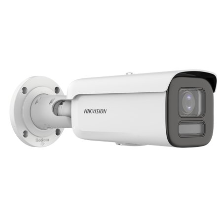 Camera IP Hikvision 8MP ColorVu, lentilă 2.8-12mm, IK10