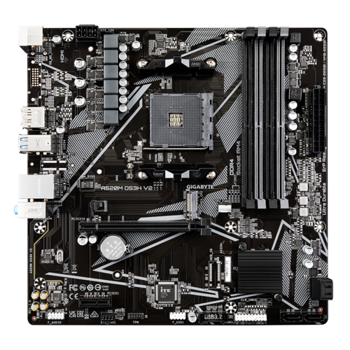 Placa de Baza Gigabyte A520M DS3H V2 AM4 - Performanta si Stabilitate - imagine 3