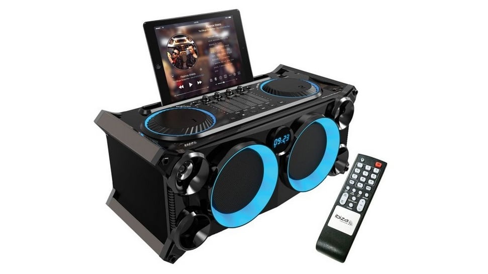 Boxa Karaoke Ibiza 120W Portabilă
