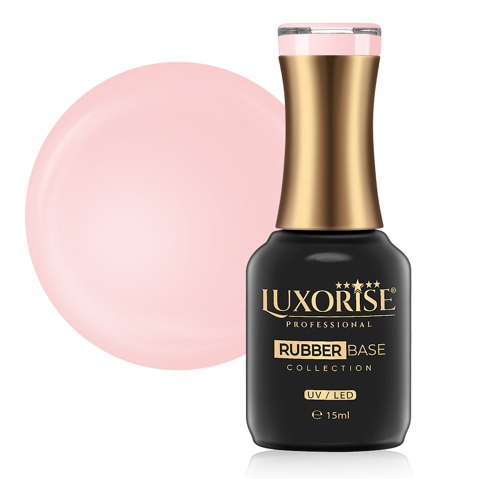 Rubber Base Luxorise Light Rose 15ml - Autonivelantă