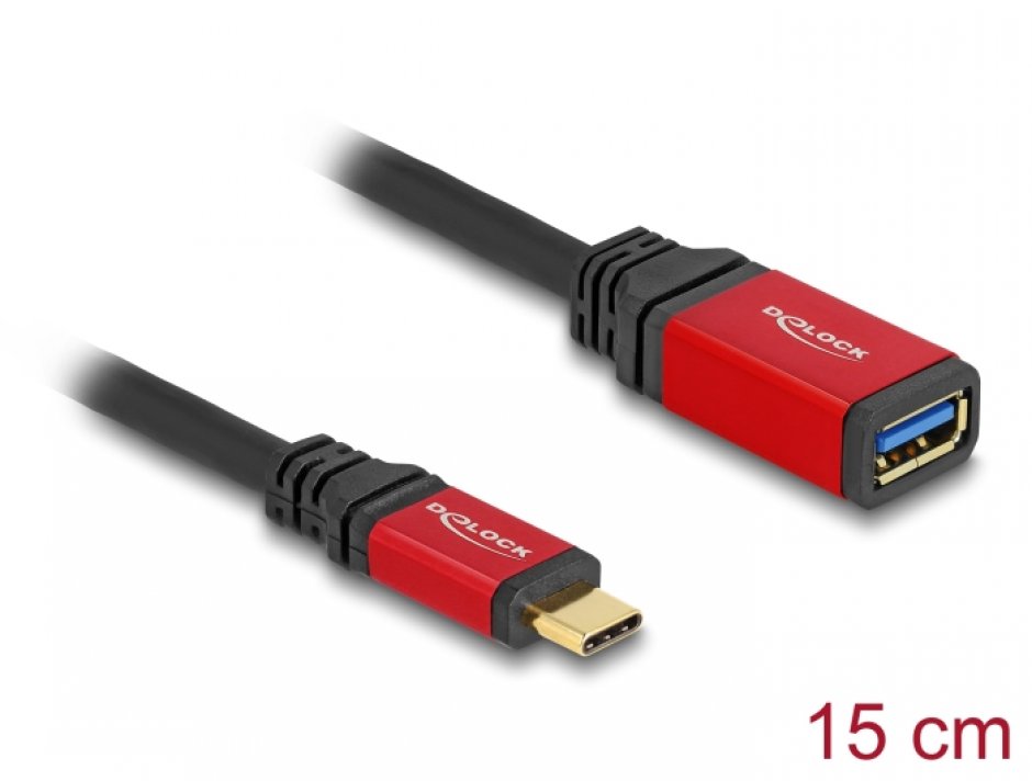 Adaptor USB 3.2 Delock C la A, 10 Gbps