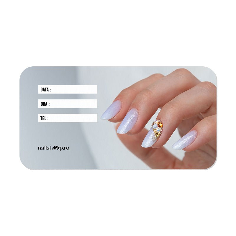 Card Programari 10buc Nailshop | Outlet