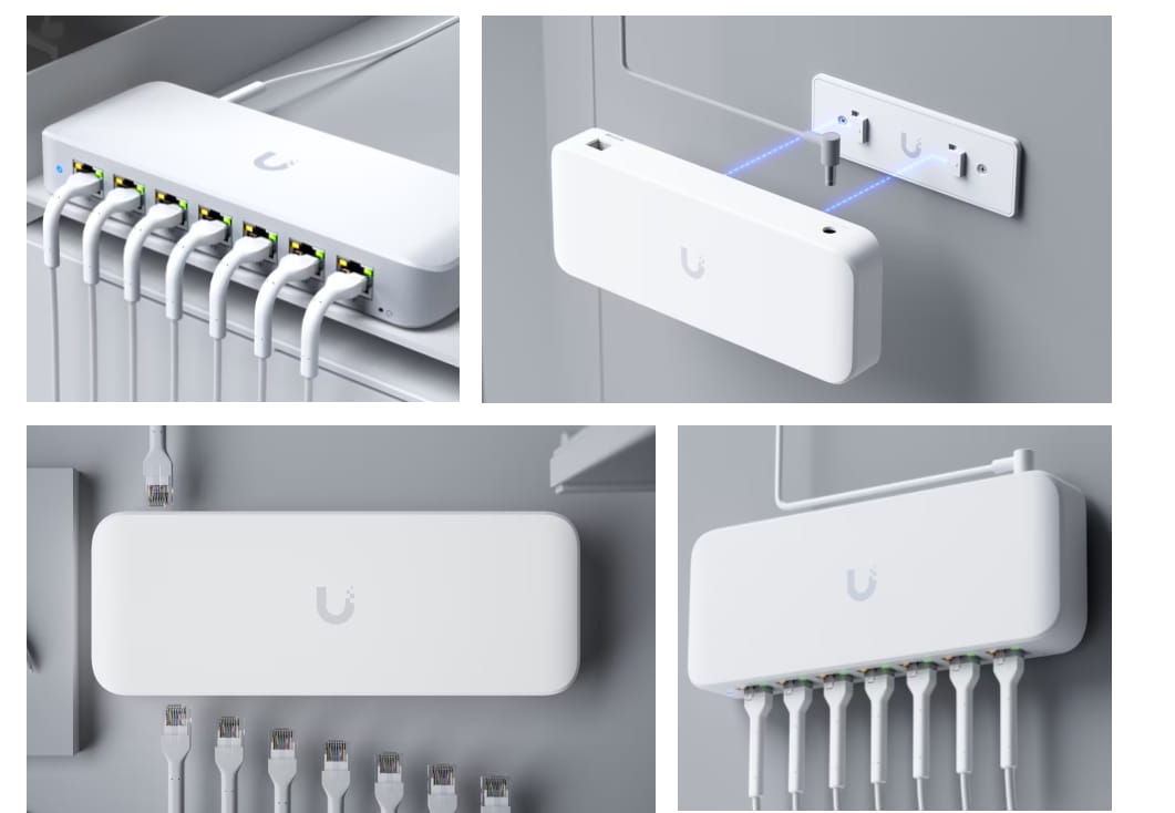 Switch Ubiquiti USW-Ultra-210W 8 Porturi PoE+ Gigabit - imagine 2