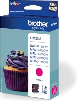 Cartus Original Brother LC123M Magenta 600pg