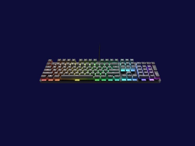 Tastatura Mecanica Trust GXT 871 Zora 104 Taste Negru - imagine 3