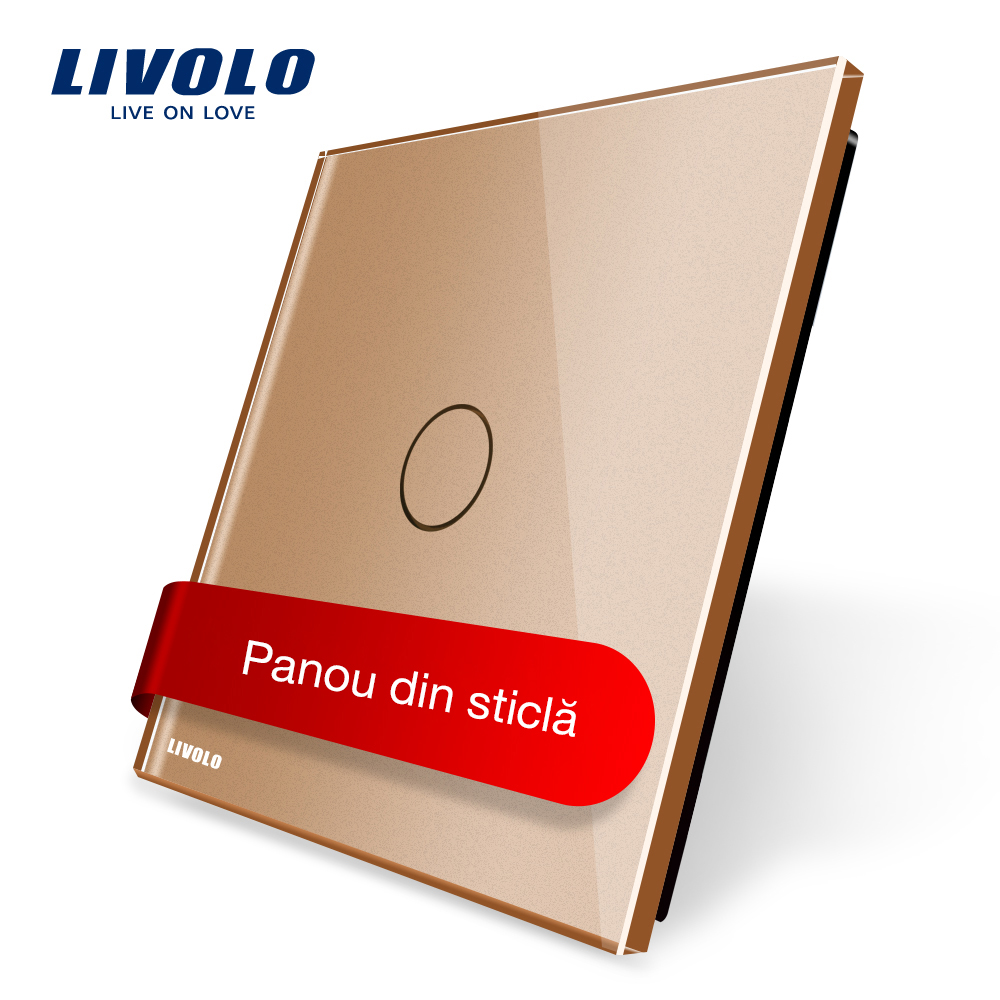 Panou Touch Livolo din Sticlă, Design Modern și LED - imagine 17