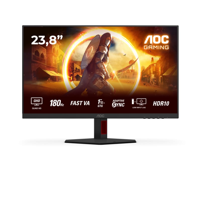 Monitor Gaming AOC Q24G4RE 23.8" QHD 180Hz IPS 1ms - imagine 2