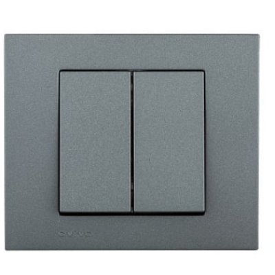 Comutator Cap Scară Ovivo Grano Met OV00157, 250V 10A