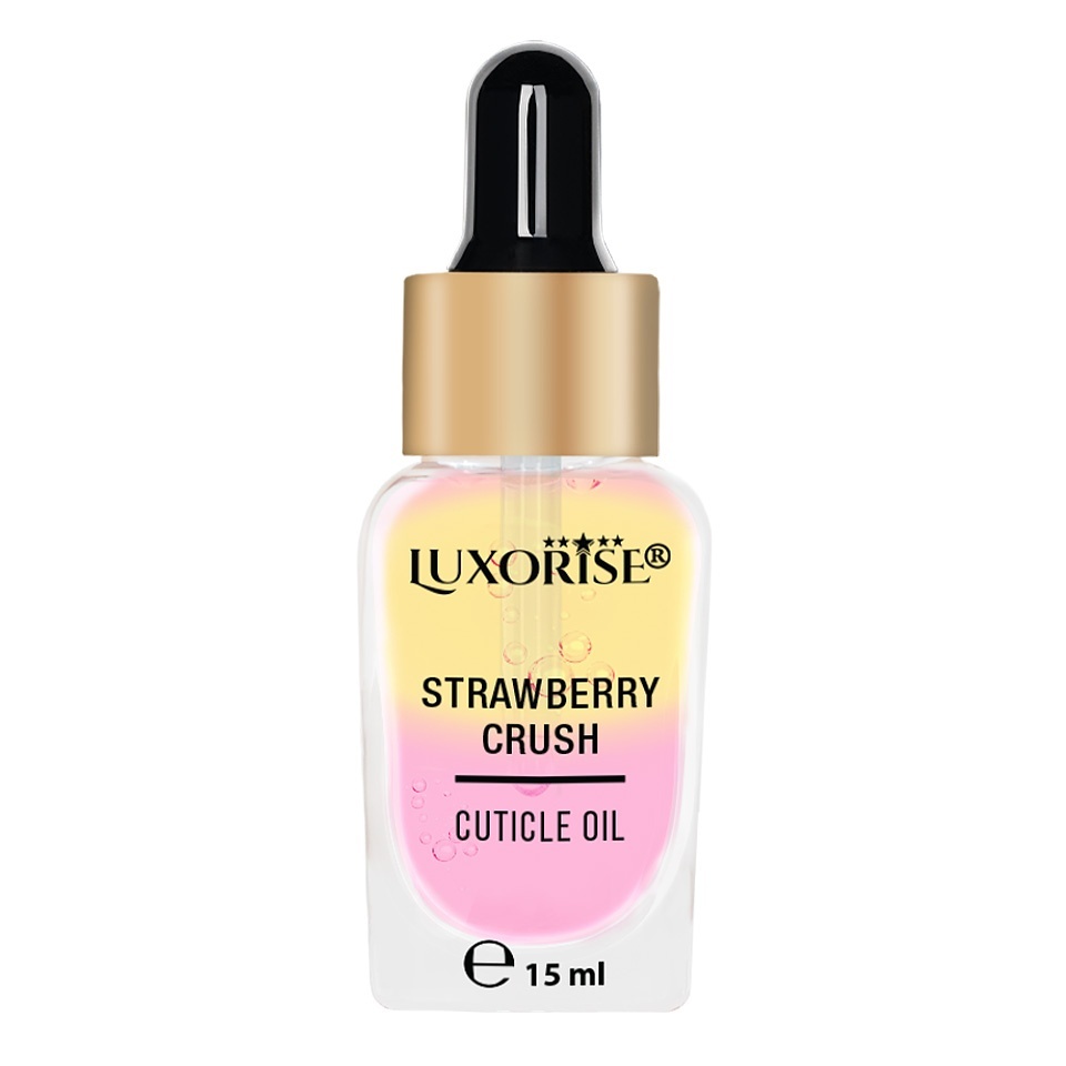 Ulei Cuticule Bifazic Luxorise Strawberry Crush, 15ml