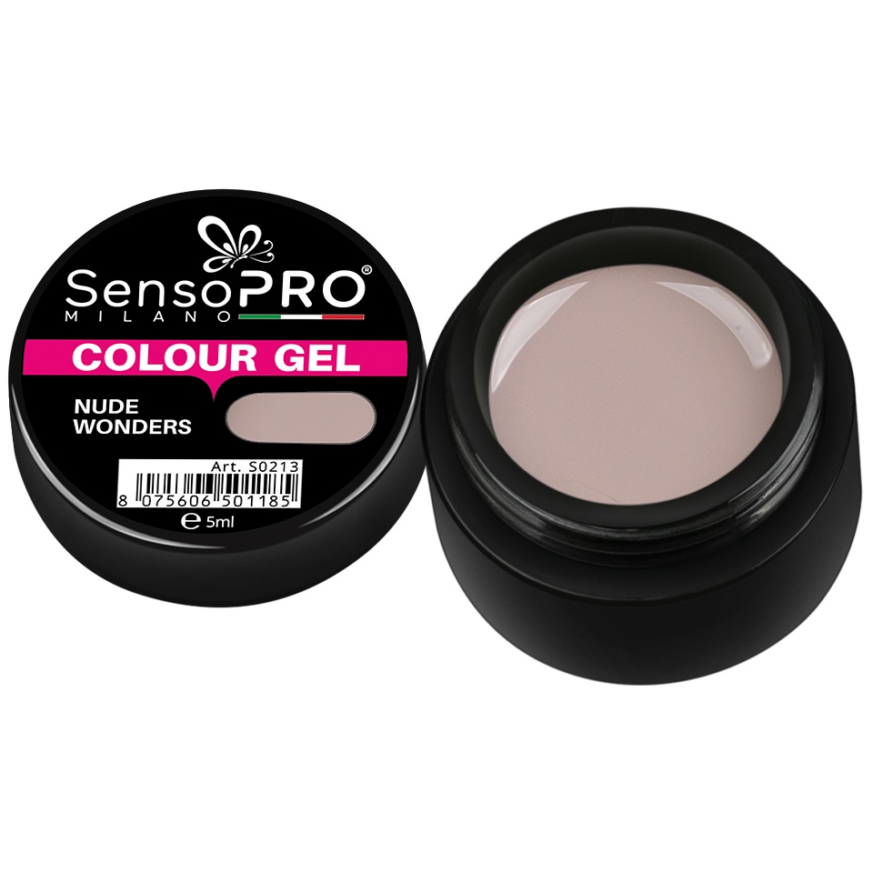 Gel UV Nude Wonders SensoPRO, 5ml