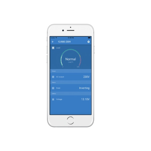 Invertor Victron Phoenix 12V 1200VA Pure Sine Wave VE.Direct - imagine 2