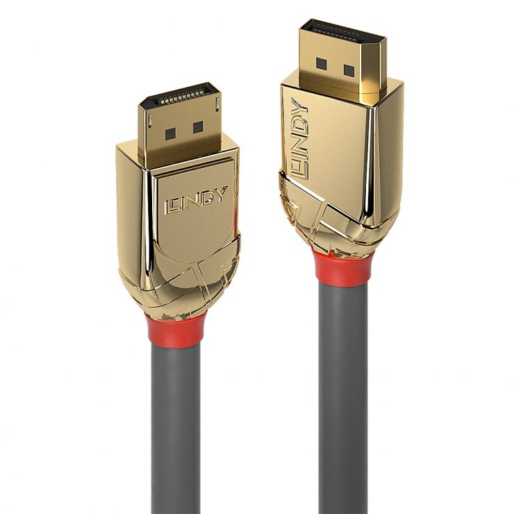 Cablu DisplayPort Lindy 10m, 4K@60Hz, Aurit, DP v1.2