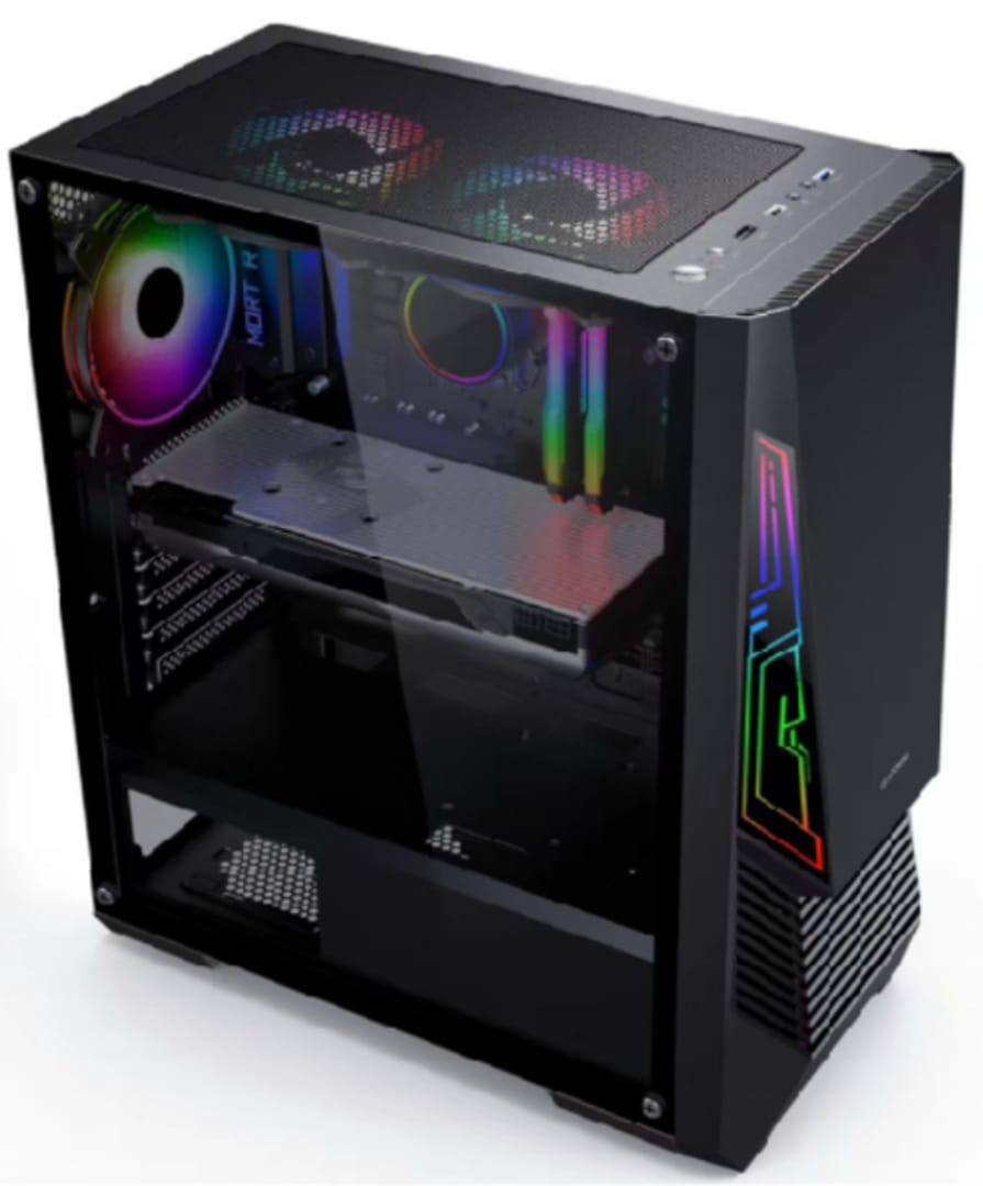 Carcasa Gaming Serioux Rogue Middle Tower ARGB - Sticlă Securizată - imagine 5