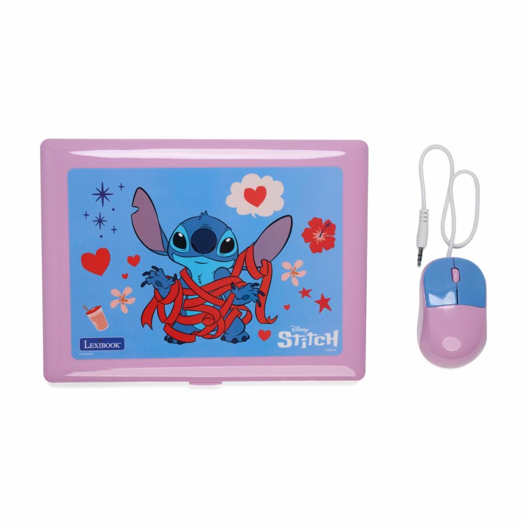 Laptop Educational Bilingv RO/EN Stitch - Lexibook - imagine 4