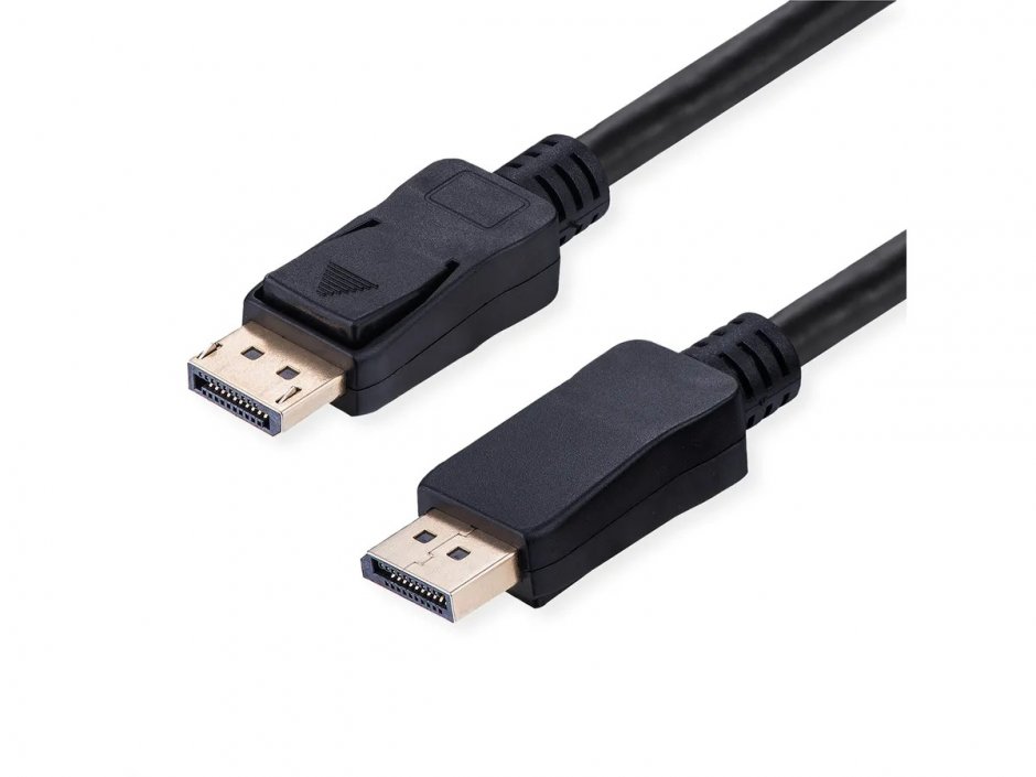 Cablu DisplayPort Value 1m, 4K@120Hz, Negru - imagine 1