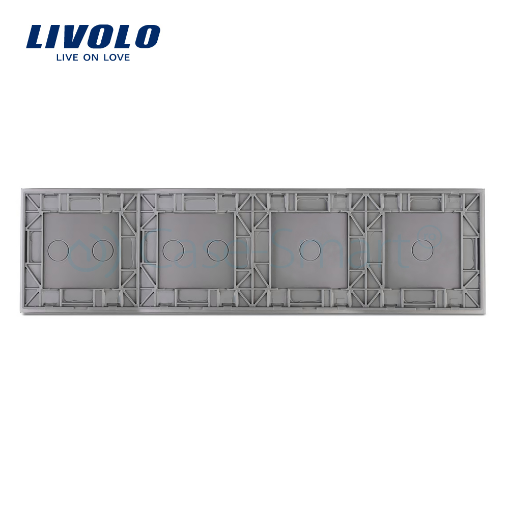 Panou Touch LIVOLO cu Sticlă 2xSimplu+2xDublu - imagine 8