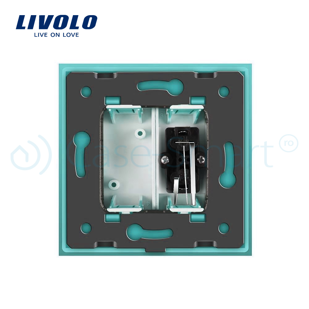 Priză Audio Livolo cu Rămă Sticlă - imagine 13