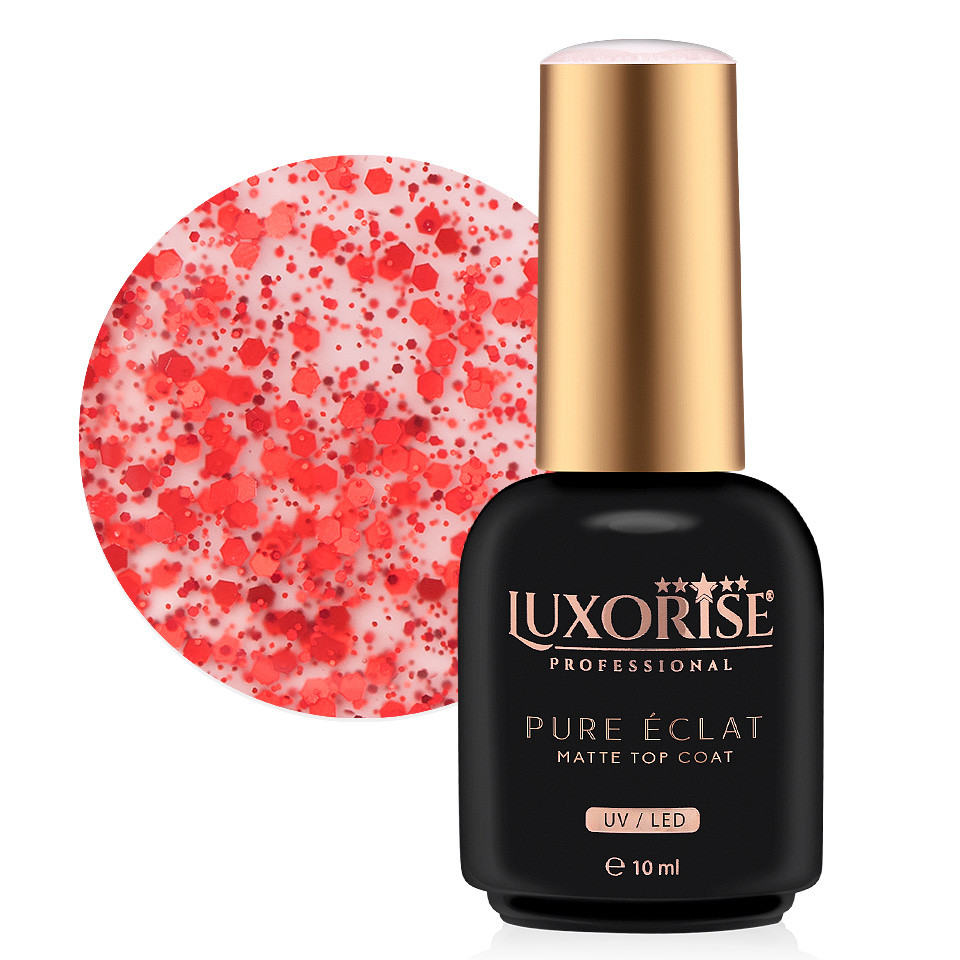 Top Coat LUXORISE Pure Eclat Matte Ruby 10ml