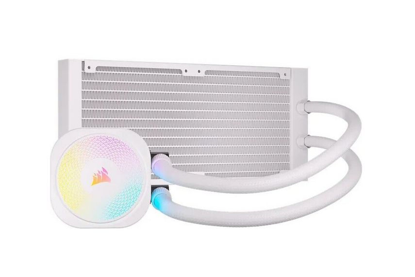 Cooler CORSAIR iCUE LINK TITAN 240 RX RGB AIO Liquid Alb - imagine 4