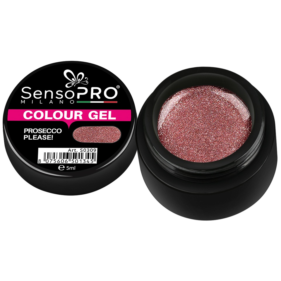 Gel UV Prosecco Please! SensoPRO, 5ml