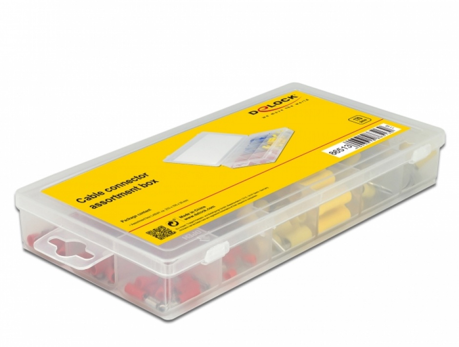 Set 170 conectori Delock, culori asortate