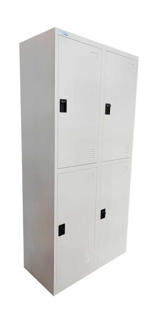 Vestiar Metal 4 Uși | Mobilier Depozitare Profesional