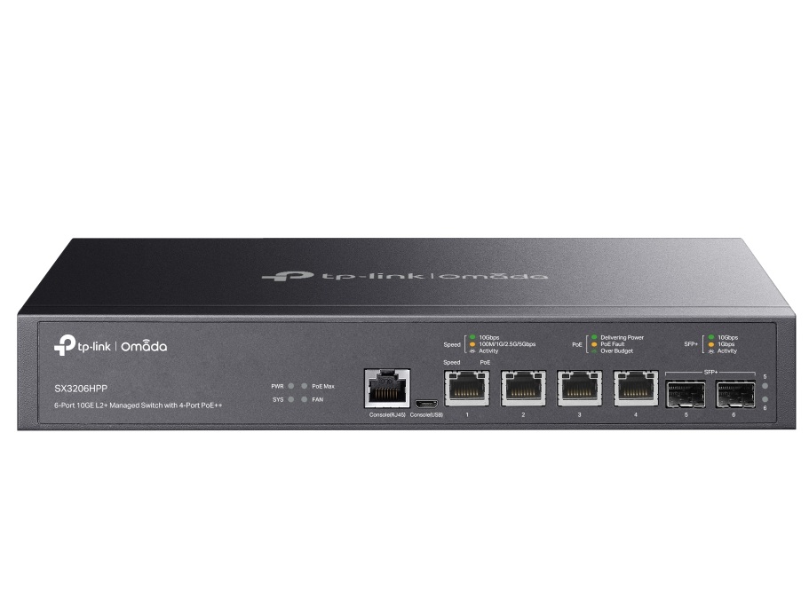TP-Link SX3206HPP Switch 10G PoE++ Management