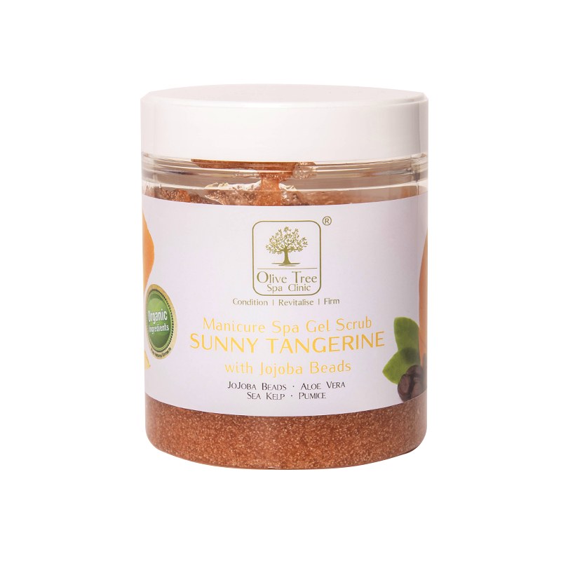 Manicure Spa Gel Scrub Sunny Tangerine 200g Nailshop