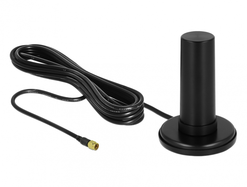 Antena Exterior 5G LTE 3m SMA Plug, Delock