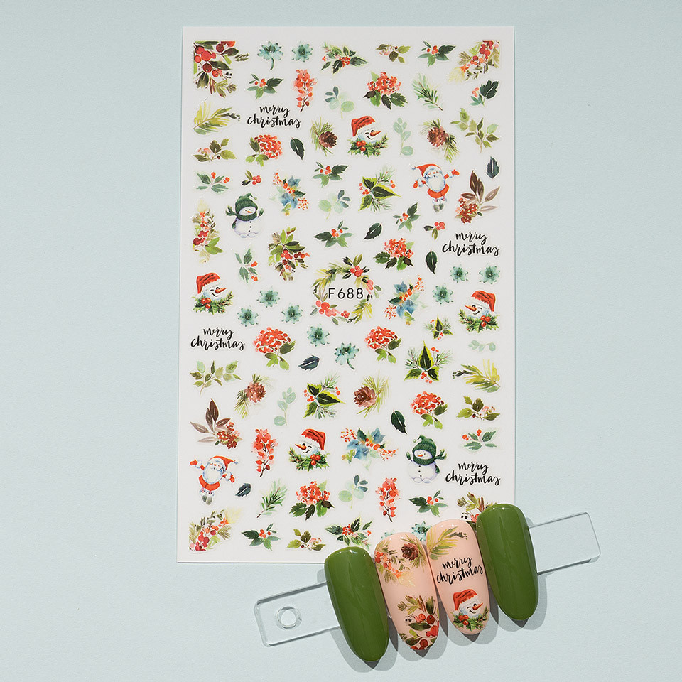 Abtibild Unghii SensoPRO F688 | Model Winter Passion