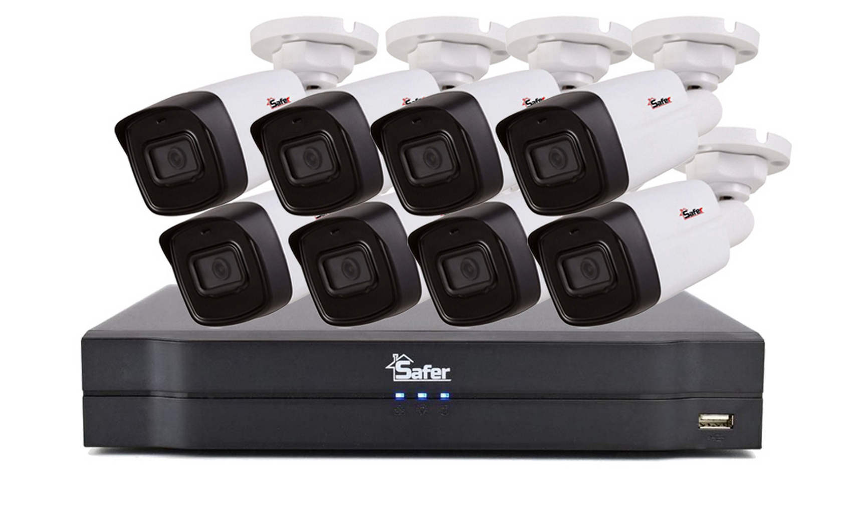 Kit 8 Camere 5MP Safer | Supraveghere HD