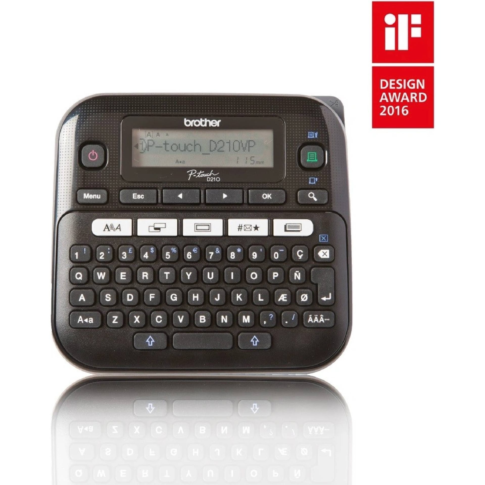 Imprimantă etichete Brother PT-D210VP, 180dpi, 20mm/s - imagine 5