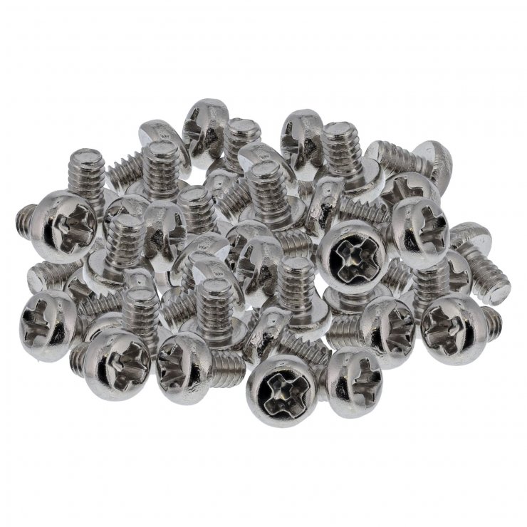 Set 50 șuruburi M.2 SSD M2x3mm InLine, oțel nichelat