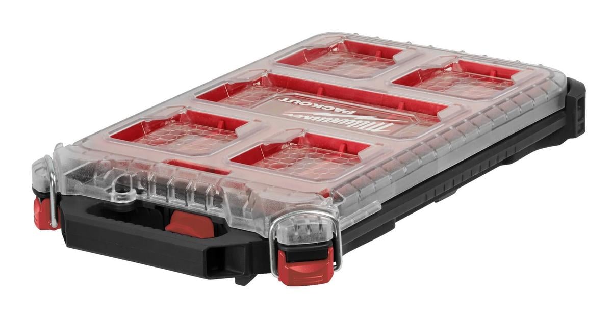 Cutie Milwaukee PACKOUT 10 Compartimente IP65