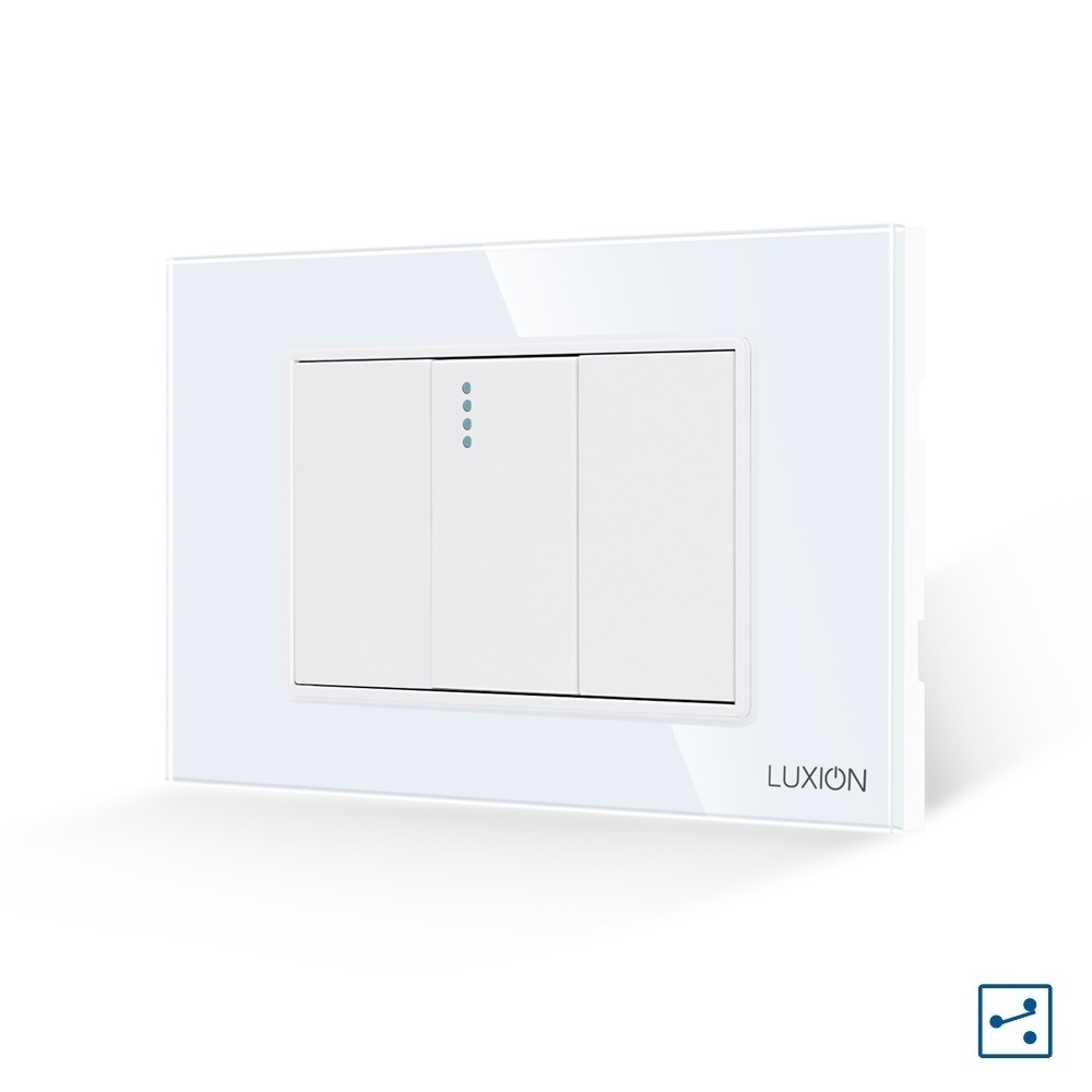 Întrerupător Sticlă LUXION, Mecanic, 3M