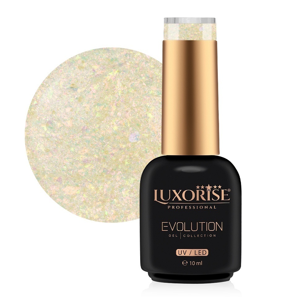 Oja Semipermanenta LUXORISE Fairy Glow Stardust Gold