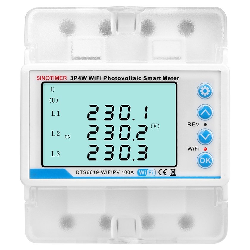 Contor WiFi Trifazic Sinotimer Fotovoltaic