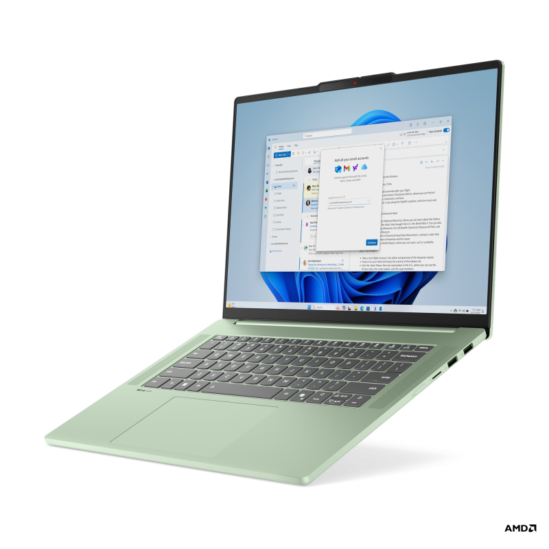 Laptop Lenovo IdeaPad Slim 5 Ryzen 7, 15.3" IPS, 16GB RAM