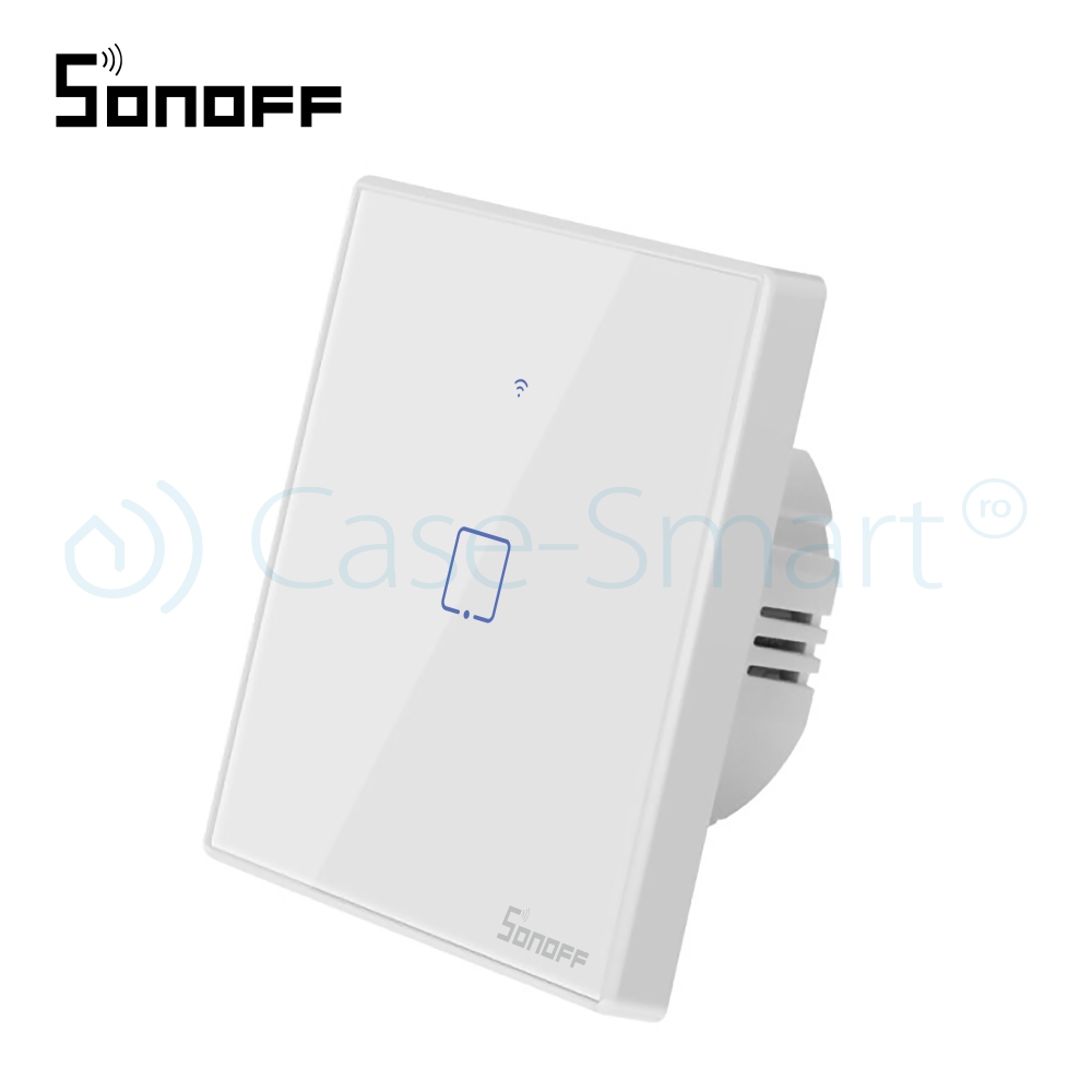 Întrerupător Touch Sonoff T2EU1C, Wi-Fi + RF - imagine 4