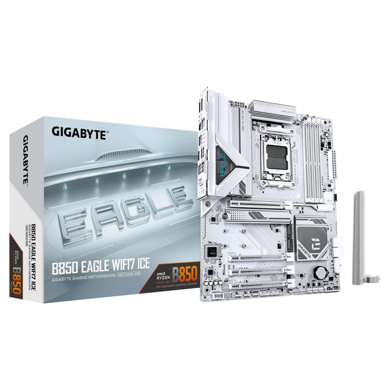 Placă de bază Gigabyte B850 EAGLE WIFI7 AM5 | DDR5, PCIe 5.0 - imagine 2