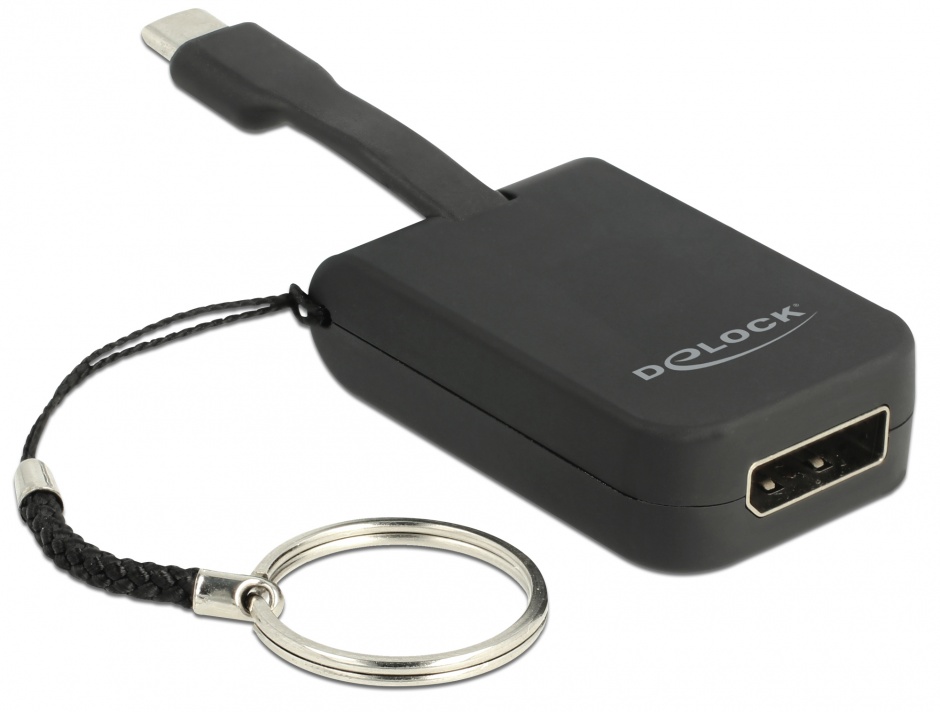 Adaptor USB-C la DisplayPort 4K Delock 63940