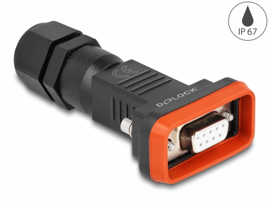 Conector D-Sub Mama 9 Pini IP67 Delock