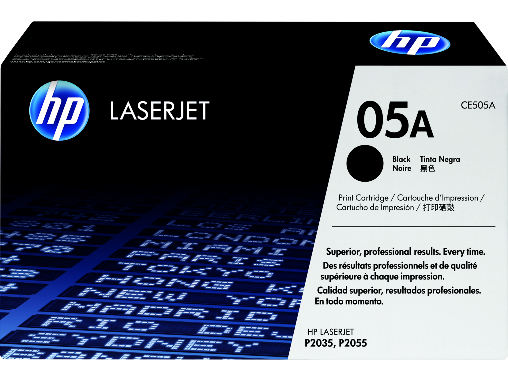 Toner HP CE505A Original 2300 pagini - LaserJet P2035/P2055 - imagine 1