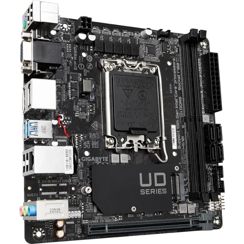 Placa de Baza GIGABYTE H610I DDR5 Mini-ITX Intel LGA1700 - imagine 7