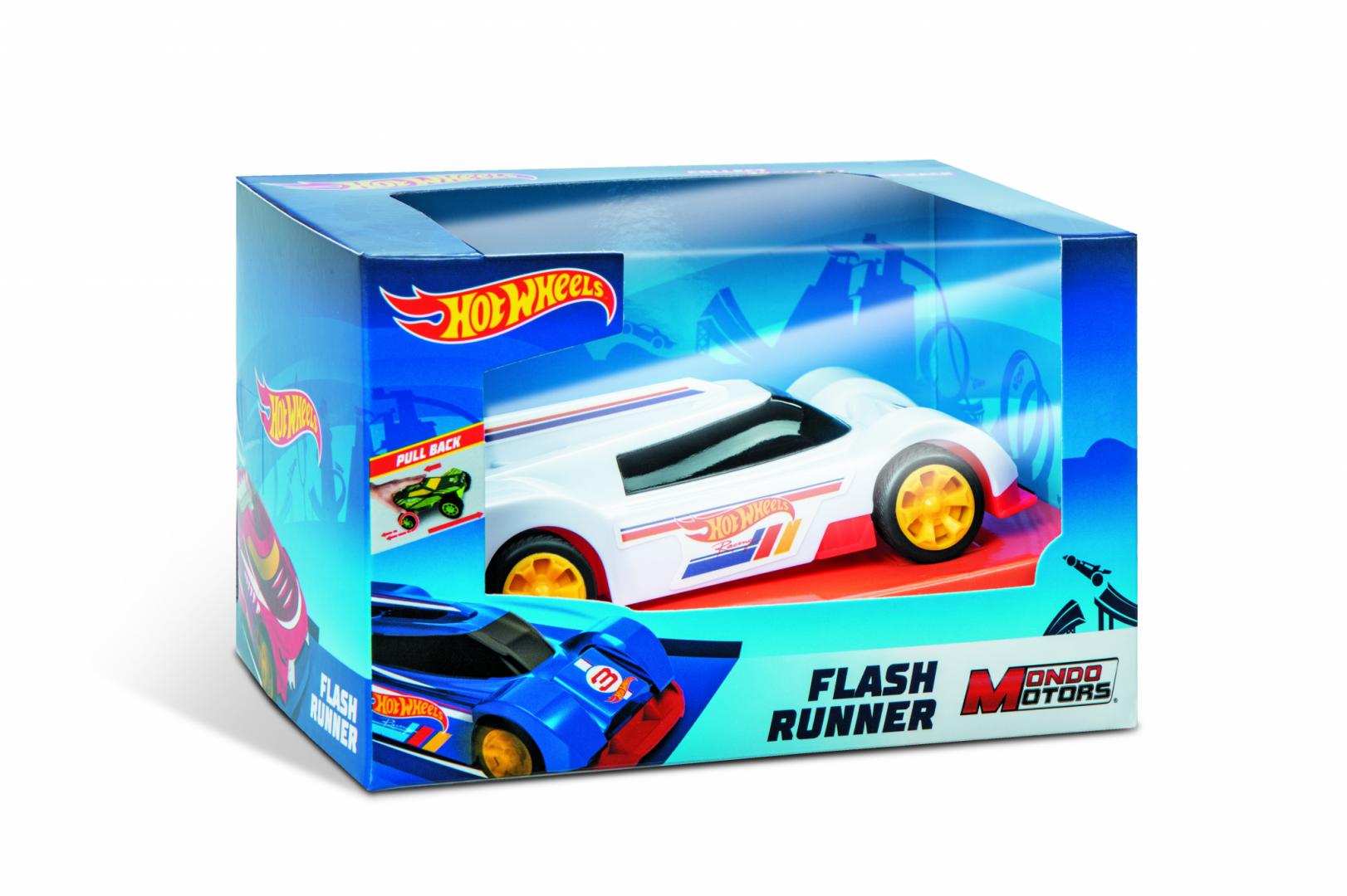 Mașinuță GROWLER Pull-Back Albastru - Jucărie Copii - imagine 2