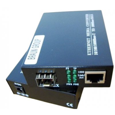 Convertor Media Gigabit Braun Group XTR1000-SFP