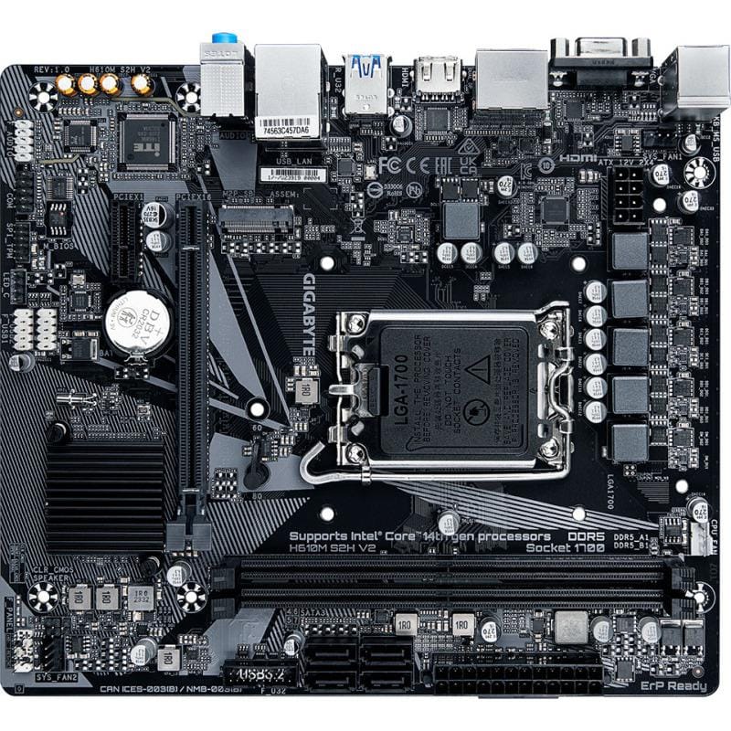 Placă de bază GIGABYTE H610M S2H V2 DDR5 mATX LGA1700 - imagine 9
