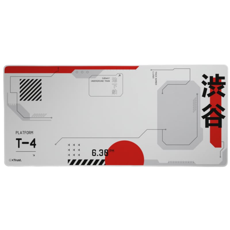 Mousepad Trust GXT 759 XXL Gaming 900x400mm - Roșu/Alb - imagine 2