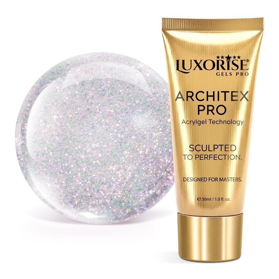 Polygel LUXORISE ARCHITEX PRO - Rare Sensations Collection, Glow Spectrum, 30ml