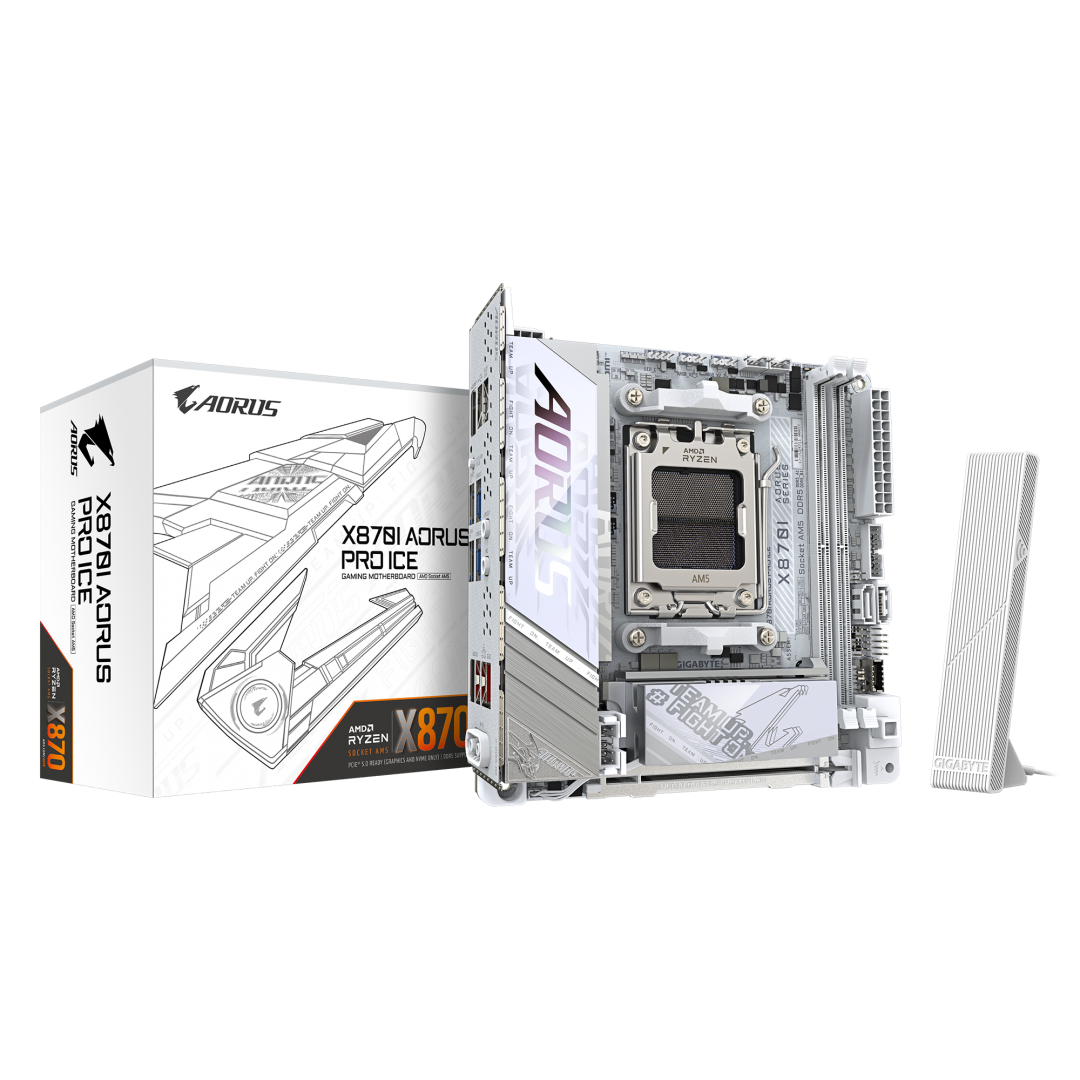 Placă de bază Gigabyte X870I AORUS PRO ICE AM5 Mini-ITX